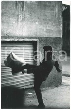 1970 ca MILANO - PERIFERIE - Emarginazione - Gioco in strada *Foto 15x24 cm