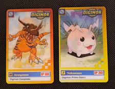 Lotto 2 Carte Digimon