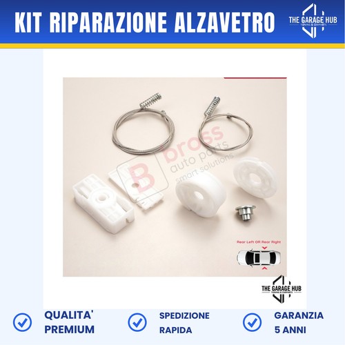 Kit riparazione alzavetro - kit,
