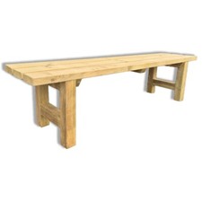 Panchina in legno per esterno