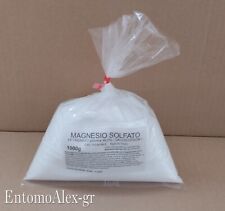 MAGNESIO SOLFATO 1000g busta 99,5% sali di epsom SALE INGLESE  E SALI  DA BAGNO