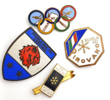 SPILLE SMALTATE - 4 PEZZI