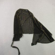 Camicia Dotti donna piccola senza maniche girocollo aperta davanti