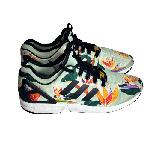 Adidas flux verde floreale - adidas, zx