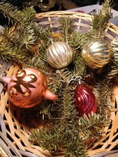 Decorazioni natalizie vintage.