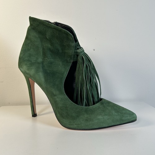 Anna verde scamosciato - anna,