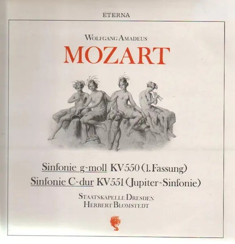 Mozart sinfonie moll - lp,