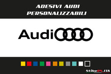 Logo Scritta Audi  2 pz