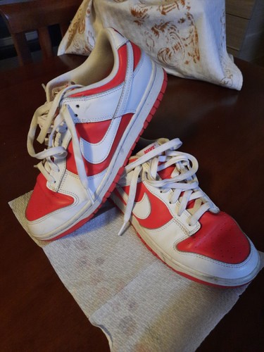 Nike dunk low championship - nike, red