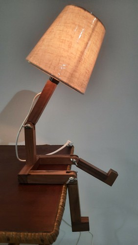 Lampada abat jour - lampada, omino