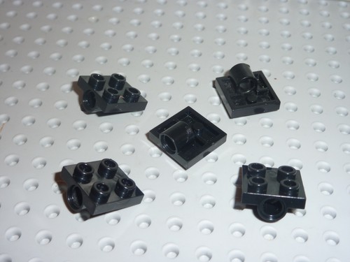 Lego black plate x - x,