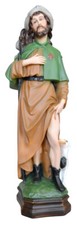 Statua di San Rocco cm 45
