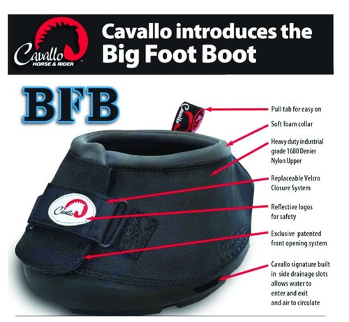 Stivali cavallo big - foot, bfb