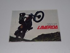 LAVERDA 250 2 T DEPLIANT BROCHURE PROSPEKT POSTER MOTO (S7)