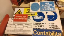 Lotto vecchi cartelli - lotto, in