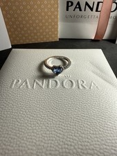 Pandora anello cuore blu - anello,