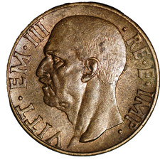 Italy 10 Centesimi 1940