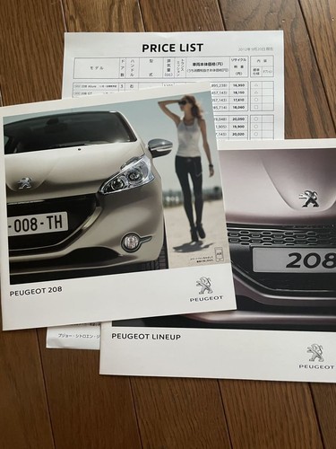 Peugeot 208 2012 booklet - 208,