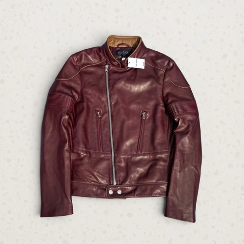 Giacca pelle gucci campione - giacca,