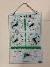 Cartello Orario Da Negozio