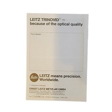 Leitz Trinovid Binocolo