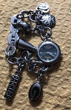 Orologio NFL Green Bay Packers FOSSIL Charm Bracelet - 6 Charms - RARO difficile da trovare