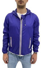 Giubbino estivo antivento sfoderato WILLIAMS WILSON, viola, sconto 60%.