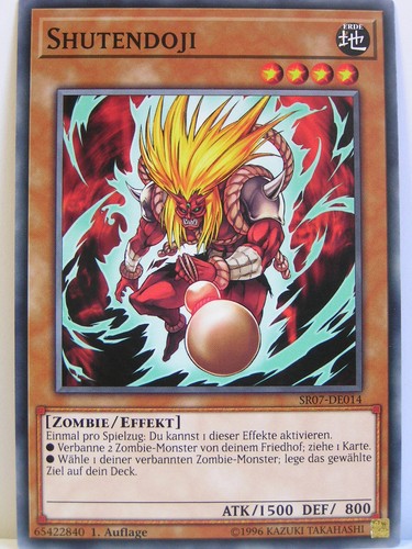 Yugioh 014 shutendoji - yugioh,