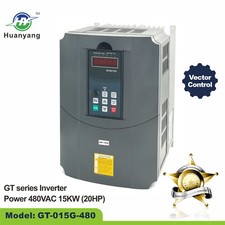 Huanyang VFD 480V 20HP 15KW Controllo Vettore Frequenza Variabile Inverter CNC