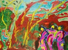 Dipinto olio su tavola