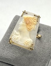 Anello in Oro 14kt con Cammeo