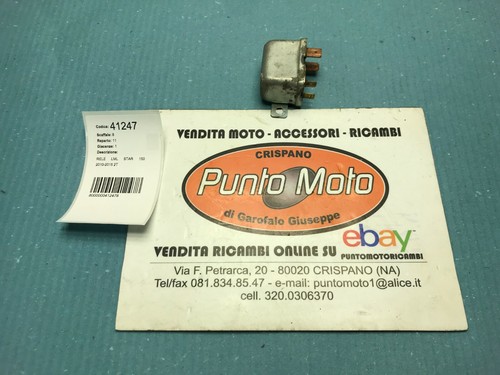 Relè teleruttore avviamento