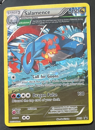 Salamence xy59 promo black - promo,