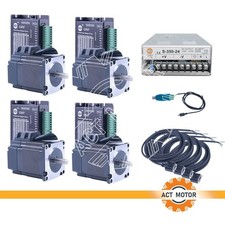 Motore passo-passo 4 assi Closed Loop Nema 23 1Nm 4A con driver CS57 kit