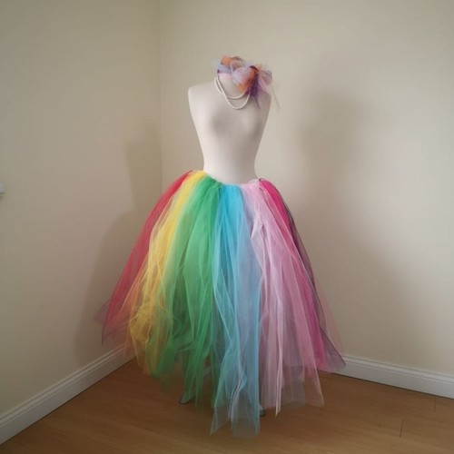 Gonna tulle arcobaleno per - arcobaleno,