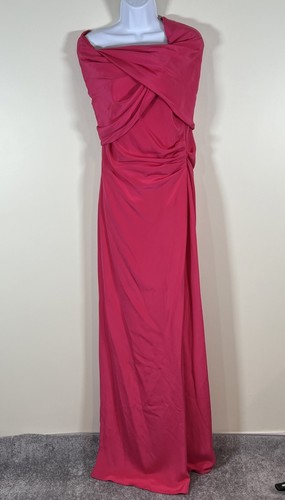 Abito lungo seta rosa - abito,