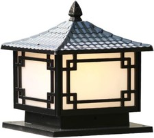 Lanterna per esterni in alluminio impermeabile