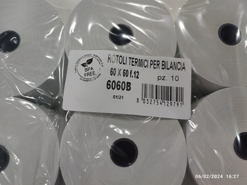 Rotoli termici per bilancia - rotoli,