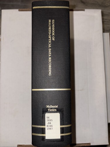 Handbook magneto optical - handbook, of
