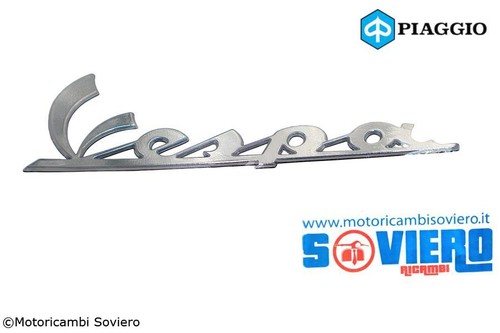Scritta targhetta vespa - targhetta,