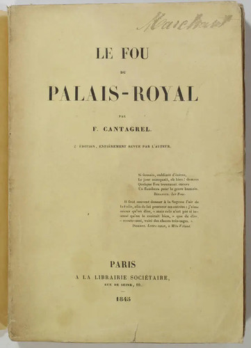 Fouriérisme cantagrel le - [fouriérisme],