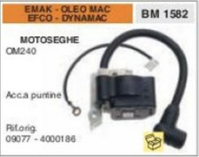 09077 BOBINA ACC. A PUNTINE MOTOSEGA EMAK OLEO MAC EFCO DYNAMAC OM240 OM 240