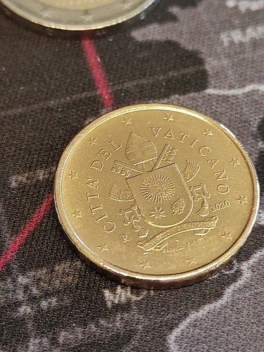 Moneta cent 2020 città - cent,