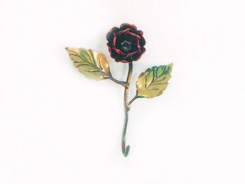 Rosa appendino gancio ferro - rosa,