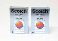2 videocassette Scotch P5-90 8
