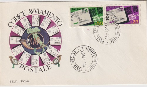 Codice avviamento postale fdc - postale,