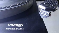 GIRADISCHI THORENS TD160 B Mk II con Braccio SME 3009 e Testina Shure v15 IV