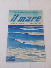 Spartito musicale - Il mare -