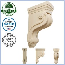 Wood Corbels Rubberwood