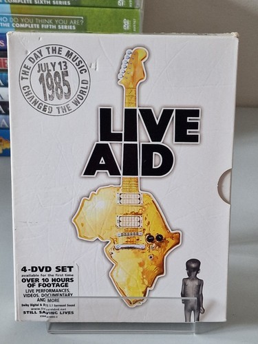 Live aid dvd cert - cert, 4